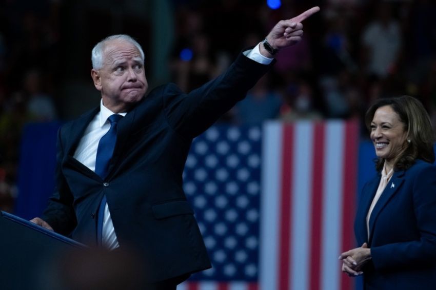 Sosok Tim Walz Calon Wakil Presiden AS dari Kamala Harris. (Foto: MNC Media)