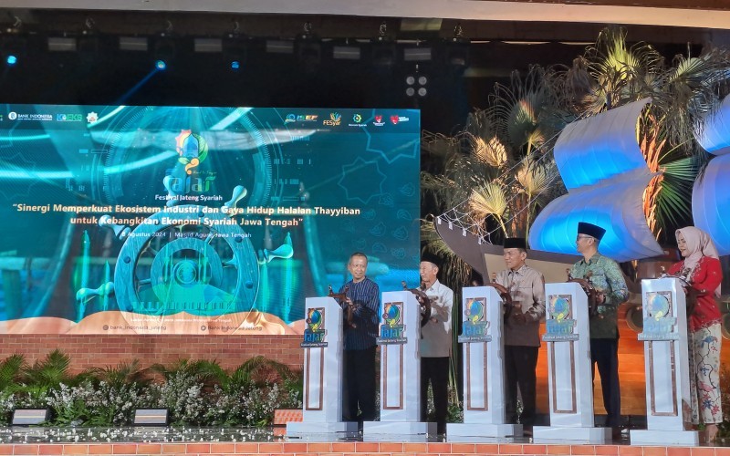 Ini sebagai upaya Bank Indonesia untuk mendorong digitalisasi ekonomi dan keuangan syariah (Eka Setiawan/MPI).