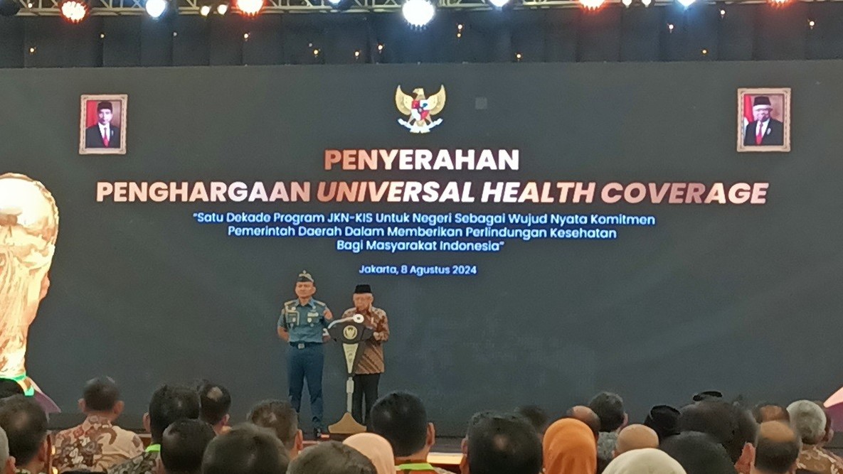Wapres Apresiasi BPJS Kesehatan: Hampir Seluruh Penduduk RI Telah Terdaftar JKN-KIS. (Foto Binti/MPI)