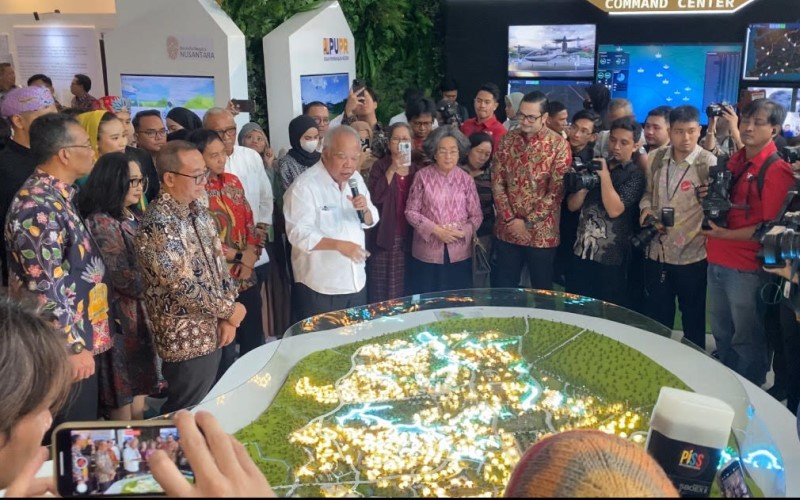 Menteri PUPR, Basuki Hadimuljono mengenang soal Presiden Jokowi yang akhirnya memilih PPU, Kaltim sebagai ibu kota baru. (Foto: MNC Media)