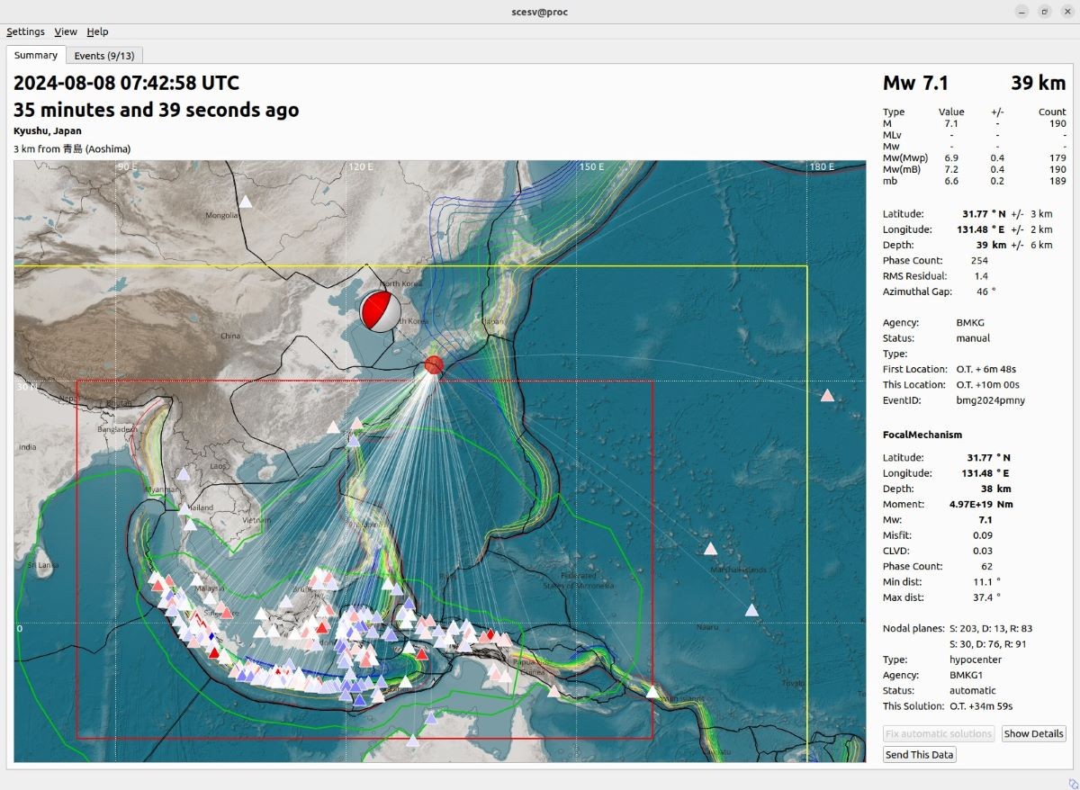 Jepang diterjang gempa dan tsunami, belum ada informasi WNI jadi korban.