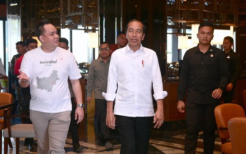 Presiden Jokowi bakal menggelar sidang kabinet perdana di Ibu Kota Nusantara (IKN) pada Senin (12/8/2024) pekan depan. (Foto: Dok. Setkab)
