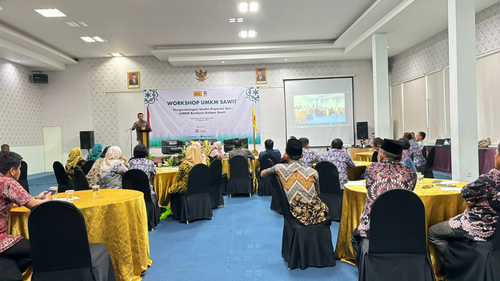 SPKS dan BPDPKS Fasilitasi Pengembangan Koperasi Petani Sawit Berbasis UMKM. (Foto: MNC Media)