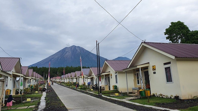 Pemerintah Rampungkan Pembangunan Infrastruktur Permukiman Pasca Abrasi Teluk Amurang (foto: MNC media)