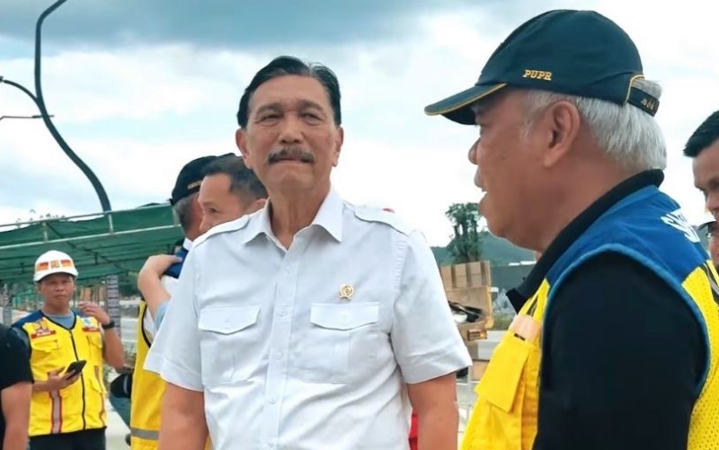 Menko Marves Luhut Binsar Pandjaitan membeberkan progres pembangunan Ibu Kota Nusantara atau IKN, Kaltim. (Instagram/luhut.pandjaitan)