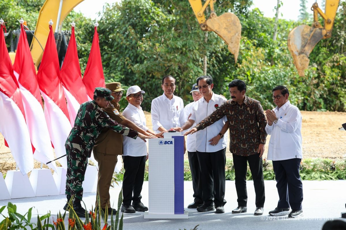 BCA (BBCA) Bangun Kantor Cabang di IKN, Nilai Investasi Rp75 Miliar. (Foto: Iqbal/MNC Media)