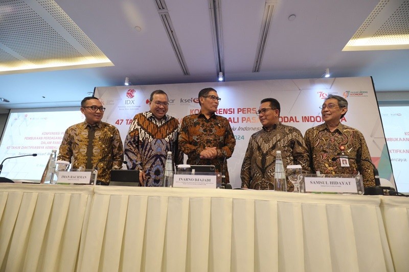 HUT ke-47 Pasar Modal RI, Ini Capaian dan Rekor BEI (foto aldhi)