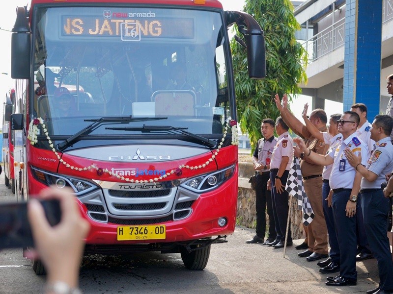 Naik BRT Trans Jateng Semua Rute Bayar Rp79, Syaratnya Cuma Satu (foto dok ist)