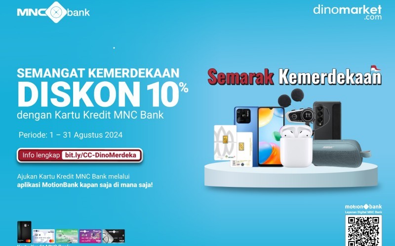 MNC Bank menggelar beragam penawaran istimewa bagi pemegang seluruh jenis kartu kredit MNC Bank. (MNC Bank)