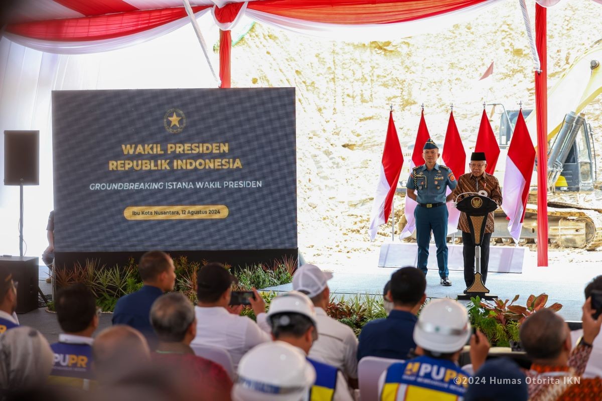 Puji IKN, Wapres: Salah Satu Ibu Kota Negara Terbaik di Dunia. (Foto: MNC Media)