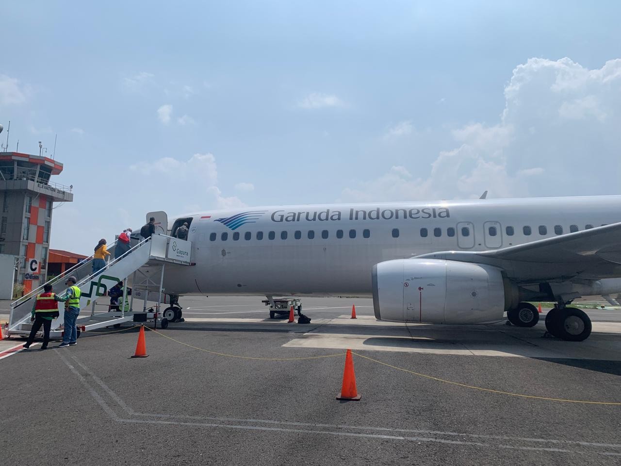 Garuda Indonesia (GIAA) Angkut 11,53 Juta Penumpang, Tumbuh 34,99 Persen (Foto: IDX Channel/ Desi A)