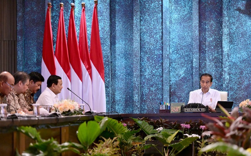 Prabowo Subianto menegaskan akan melanjutkan pembangunan Ibu Kota Nusantara atau IKN. (Biro Pers, Media, dan Informasi Sekretariat Presiden)