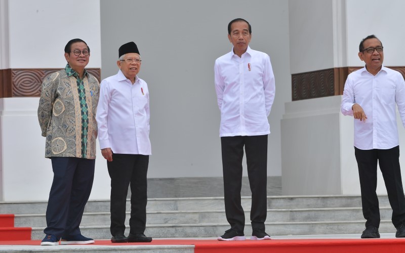 Istana Bantah Jokowi Berkantor di IKN September untuk Hindari Demo (foto mnc media)