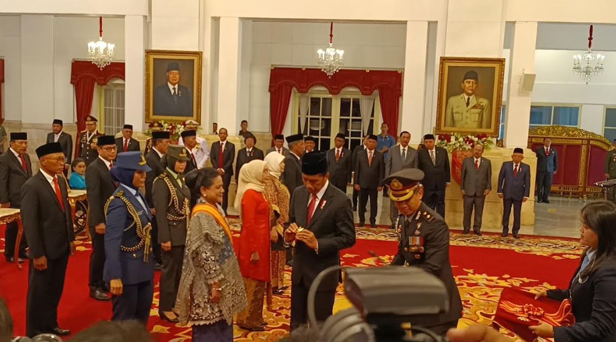 Berikut Daftar Penerima Gelar Tanda Jasa Kehormatan dari Jokowi, Siapa Saja? (Foto: MNC Media)