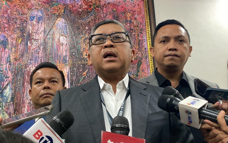 Pemeriksaan Hasto sebagai saksi ini untuk mengusut kasus dugaan korupsi di lingkungan Direktorat Jenderal Perkeretaapian atau DJKA. (Danandaya Arya/MPI)