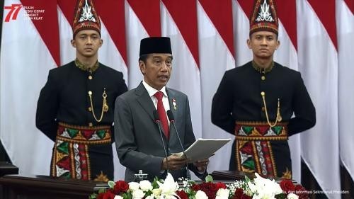 Lebih Tinggi dari Global, Jokowi: Pertumbuhan Ekonomi RI Terjaga di 5 Persen. Foto: MNC Media.