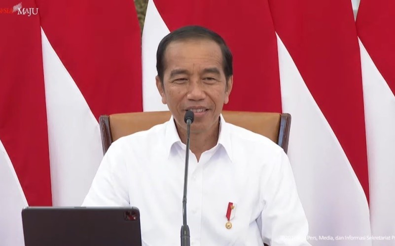 Jokowi Tanggapi Polemik Tarif KRL Berbasis NIK (Foto: dok Sekretariat Presiden)