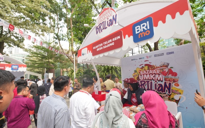 BRI menggelar BRILiaN Independence Week untuk memeriahkan Hari HUT ke-79 RI. (Foto: Dok. BRI)