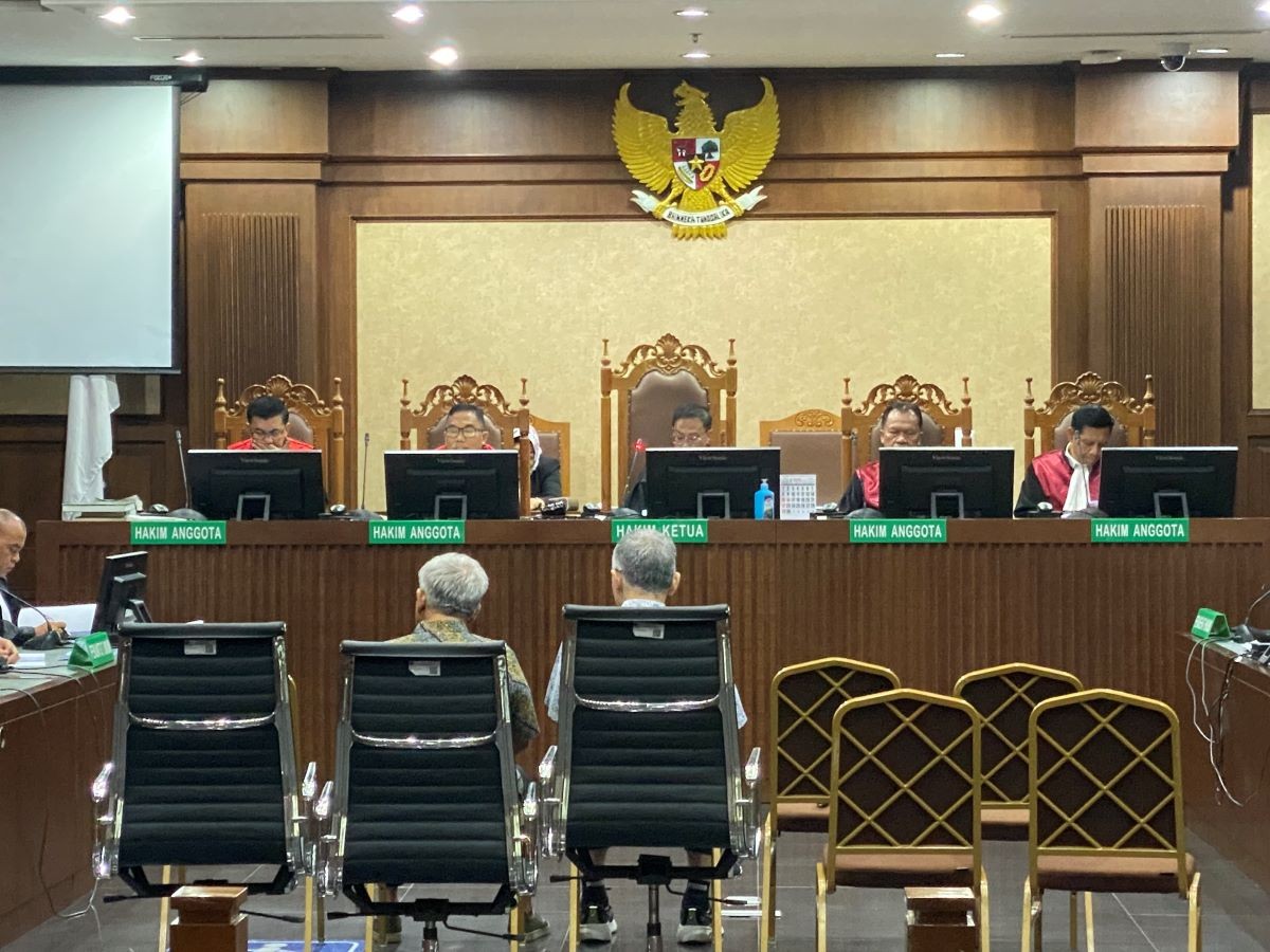 Bos Refined Bangka Tin Didakwa Terima Rp4,5 T di Kasus Korupsi Timah (TINS). (Foto: Riyan/MNC Media)