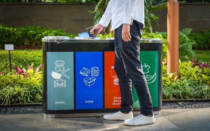 BRI meluncurkan program inovatif Zero Waste to Landfill sejalan dengan komitmen perseroan mendukung pembangunan berkelanjutan. (Foto: Dok. BRI)