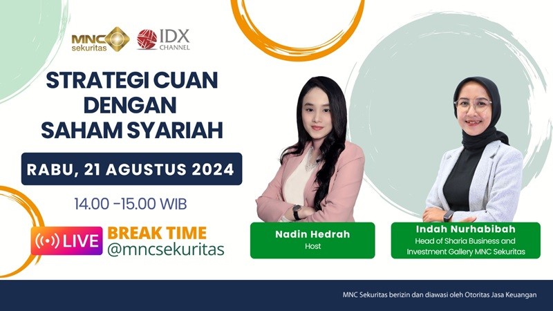 Saksikan IG LIVE: Strategi Cuan dengan Saham Syariah Bersama MNC Sekuritas (foto mnc media)