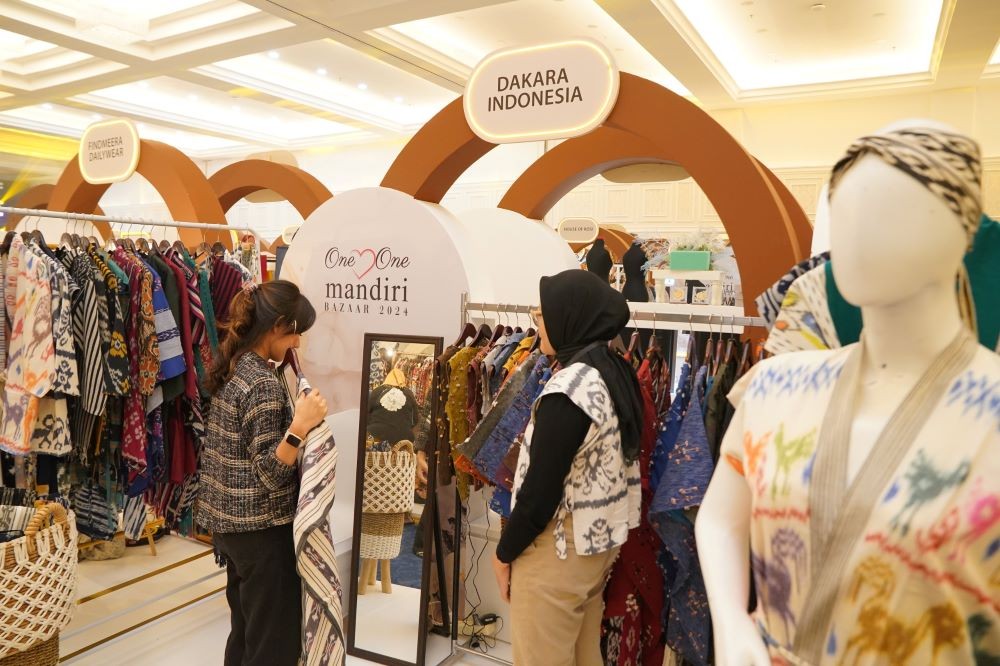 Penyaluran Kredit Bank Mandiri ke Segmen UMKM Capai Rp127 Triliun di Kuartal II-2024. Foto: MNC Media.