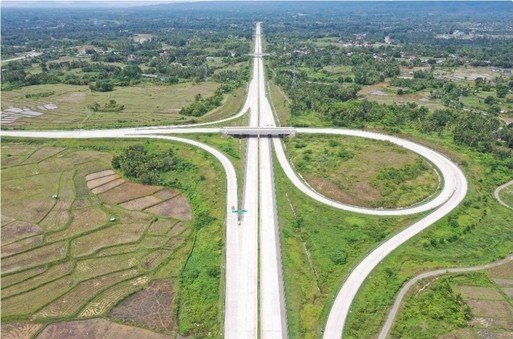 Tol Sigli-Banda Aceh Seksi 2-6 Beroperasi, Pangkas Waktu Tempuh Hingga 1 Jam. (Foto: Kementerian PUPR)