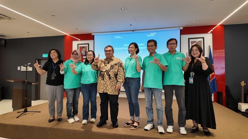 Bank Mandiri (BMR) Gelar Pelatihan Kewirausahaan Bagi Pekerja Migran RI di Malaysia (foto ist)