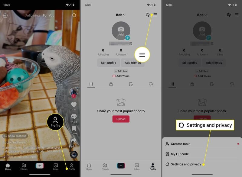 Cara Melihat History TikTok, Termasuk Riwayat Tontonan dan Tayangan Profil. (Foto: MNC Media)