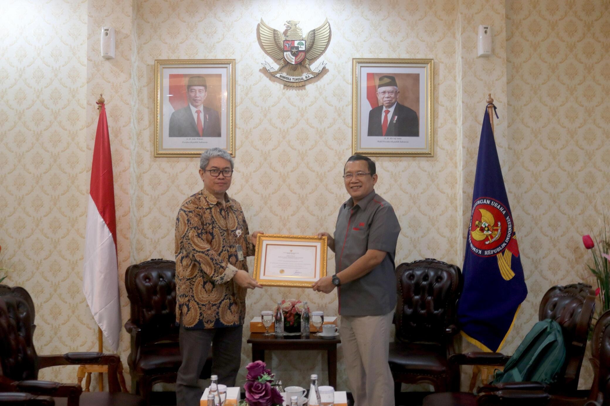 Holding BUMN Asuransi IFG Kantongi Sertifikat Persaingan Usaha dari KPPU. (Foto: IFG)