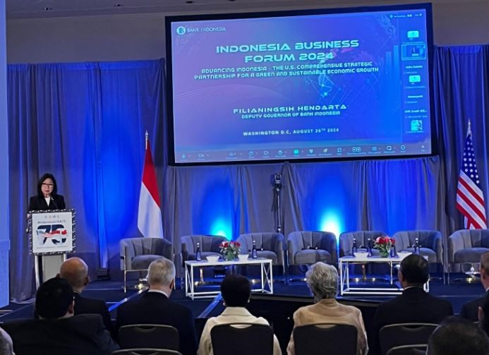 BI Hadirkan Proyek Panas Bumi hingga Pengolahan Tembaga di Indonesia Business Forum AS (Foto: dok BI)