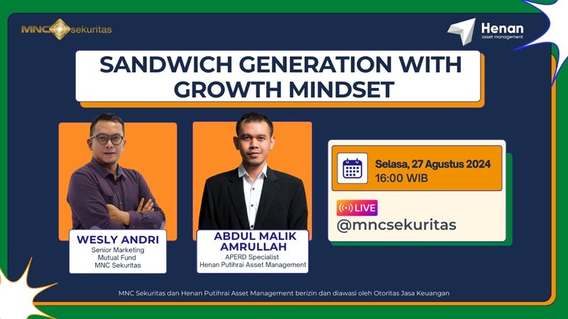 Generasi Sandwich Merapat, Nonton IG Live MNC Sekuritas dan Henan Putihrai Asset (foto mnc media)