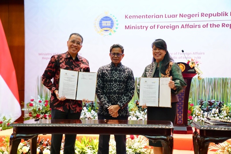 Gandeng Kemlu, Bank Mandiri (BMRI) Fasilitasi Diaspora Buka Rekening Pakai KMILN (foto ist)