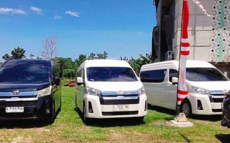 Perayaan HUT ke-79 RI di IKN beberapa waktu membawa dampak positif terhadap bisnis penyewaan atau rental mobil. (Foto: Dok. Asperda Kaltim)