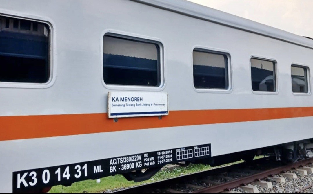 Beroperasi 1 September, Berikut Jadwal Perjalanan KA Menoreh Rute Semarang-Jakarta (FOTO:Dok Ist)