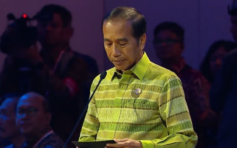 Jokowi Sebut Ancaman Perubahan Iklim Sangat Berbahaya (FOTO:MNC Media)