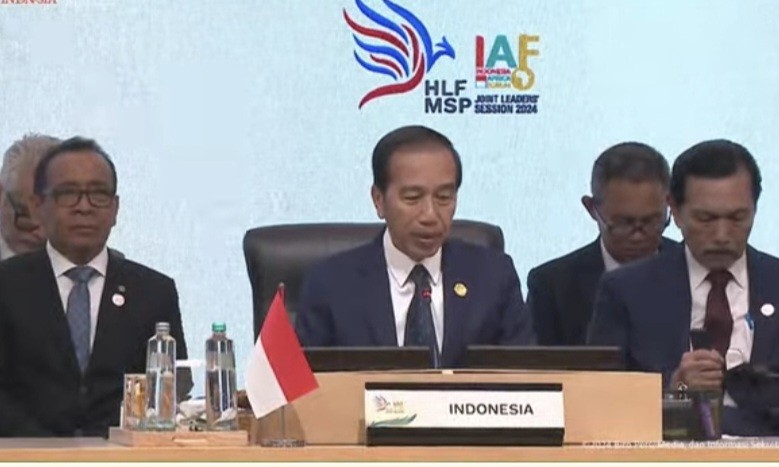 Wujudkan Pembangunan Negara Berkembang, Jokowi Tekankan Empat Poin  (FOTO:Dok Ist)