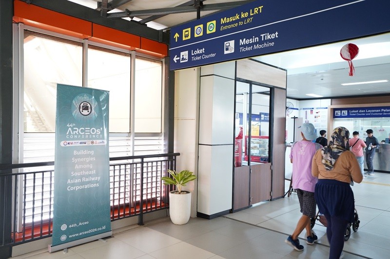 LRT Jabodebek Bakal Sediakan Fitur QRIS Tap Mulai September 2025. (Foto MNC Media)