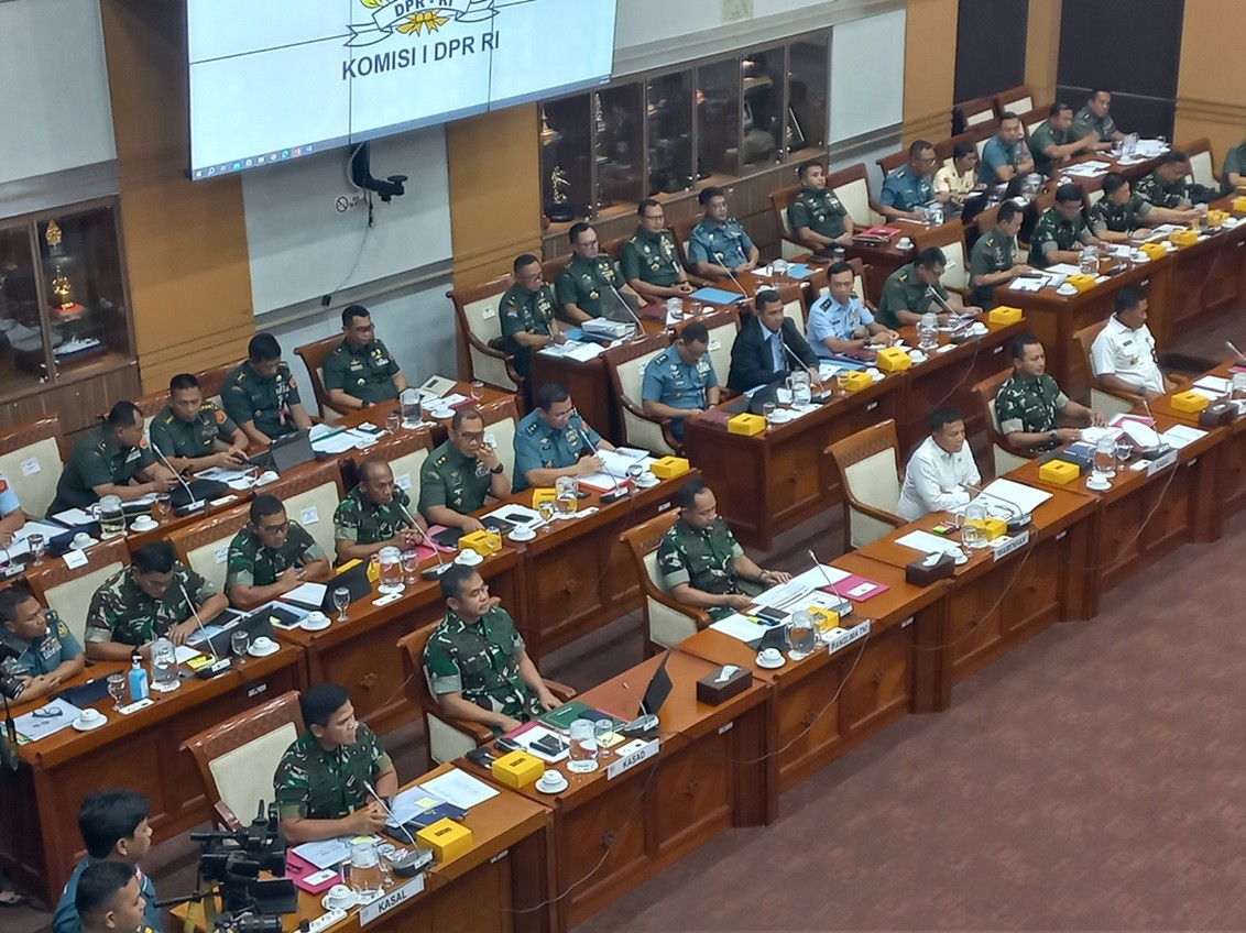 Pagu Anggaran Kemenhan dan TNI di 2025 Naik Jadi Rp165 Triliun. (Foto Achmad/MPI)