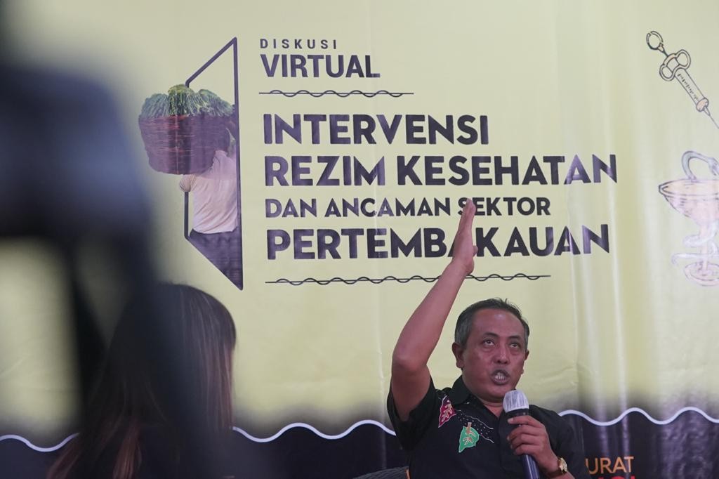 Asosiasi Petani Tembakau Tolak PP 28/2024 dan Produk Hukum Turunannya (foto: MNC media)