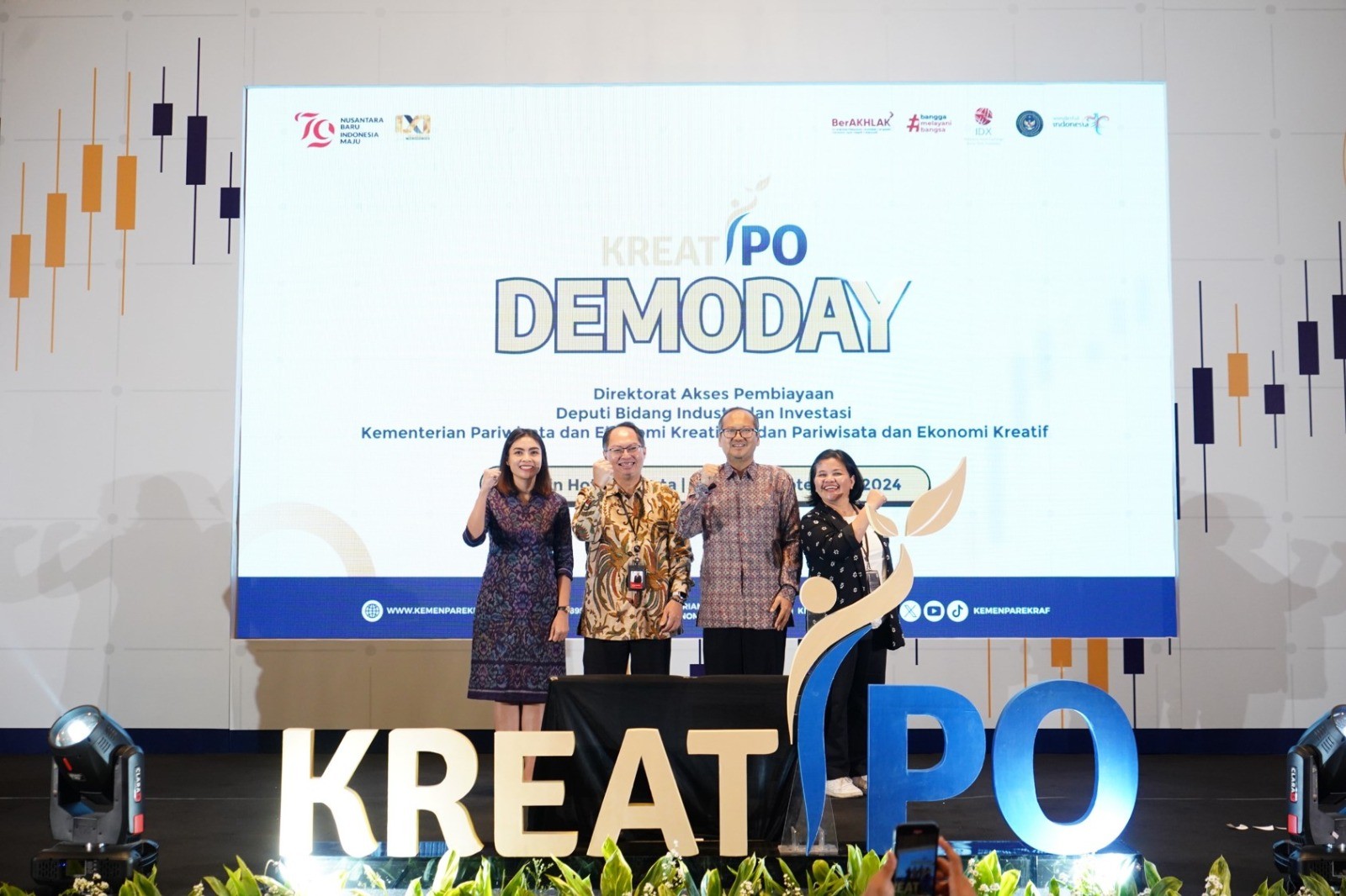 Kemenparekraf-BEI Dukung Pengembangan Usaha untuk Persiapan Go Public lewat Ajang Ini. (Foto Istimewa)