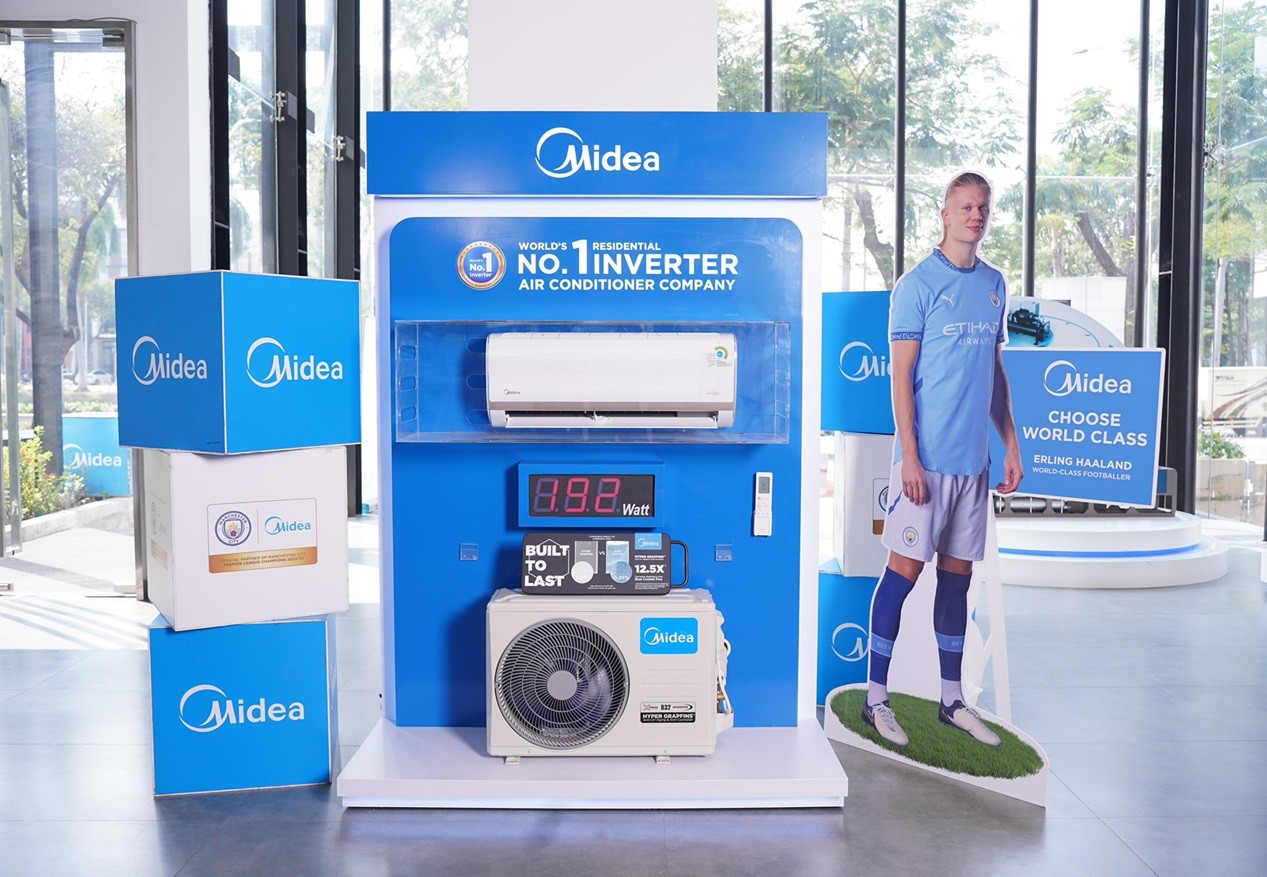 Midea Bidik Penjualan AC Inverter 10 Ribu Unit hingga Akhir 2024. (Foto Istimewa)