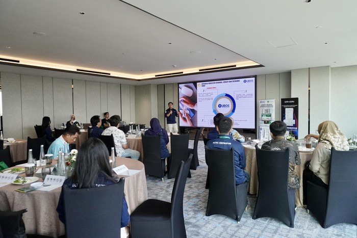 Trimegah (UVCR) Ajak Pebisnis Kembangkan Usaha Lewat Retensi Berbasis Rewards & Loyalty (foto: MNC media)