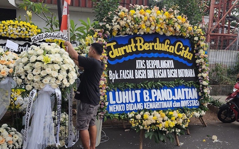 Jenazah Ekonom Senior Faisal Basri akan Dimakamkan di TPU Menteng Pulo (foto iqbal dwi)