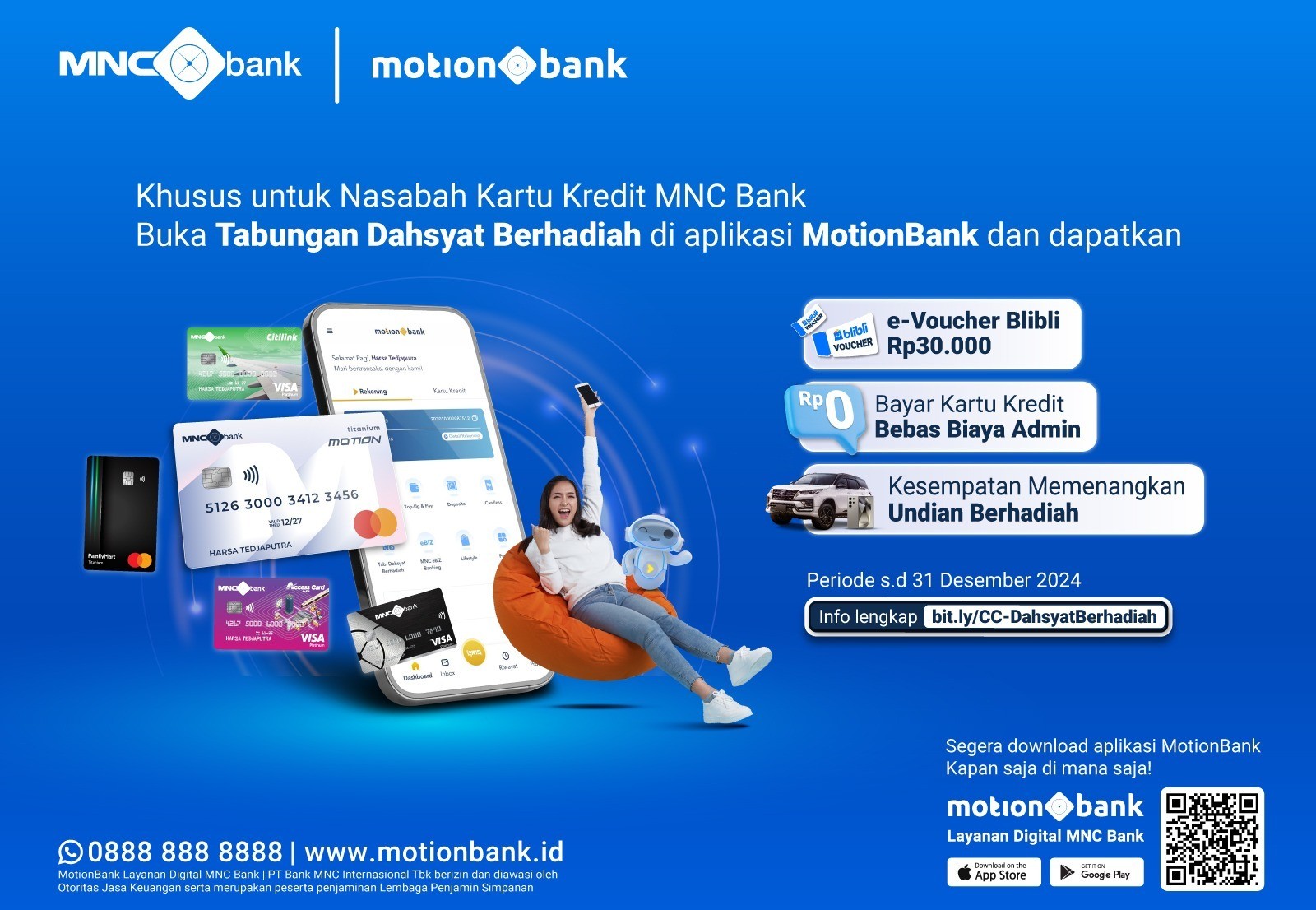 Kini Ada Program Spesial Bagi Pemegang Kartu Kredit MNC Bank (BABP) (FOTO:MNC Media)