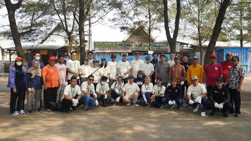 Gandeng Yih Quan Footwear-Deckers HOKA, KITB Jaga Keberlanjutan Ekosistem Pantai Jodo (foto: MNC media)