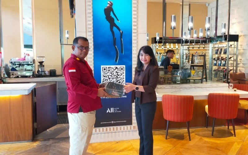 Tas jinjing produksi narapidana rumah tahananKlas I-Medan, Sumatera Utara, disuplai ke hotel bintang lima.