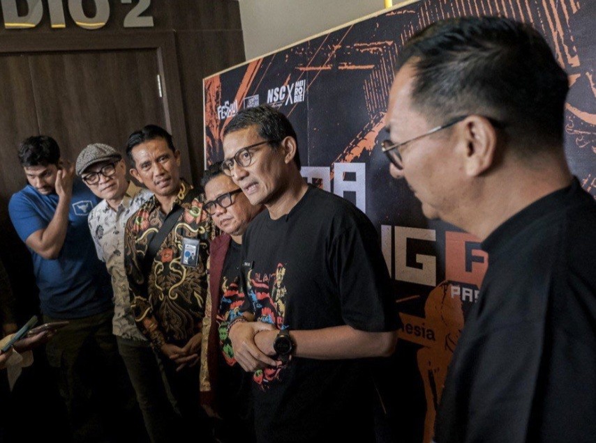 Dukung Pertumbuhan Komunitas Film Lokal, Sandiaga Fasilitasi Para Sineas di Belitung  (FOTO:Dok Ist)
