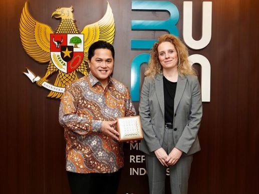 Bos TikTok Temui Erick Thohir, Ini yang Dibahas (Foto: dok InstagraM Erick Thohir)
