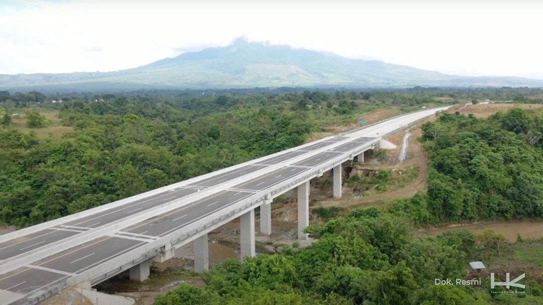Ada Tol Sigli-Banda Aceh, Waktu Tempuh Seulimeum-Baitussalam Hanya 30 Menit. (Foto: Dok. Hutama Karya)